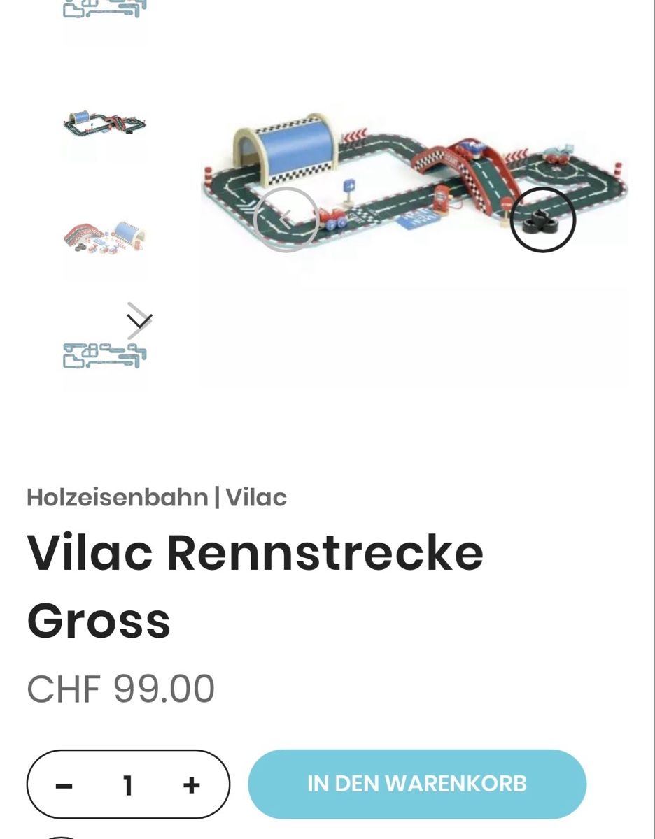 Vilac Spielzeuge: Vilac Autogarage + Rennstrecke – Gebraucht aus Niederwil AG von Rola77 4