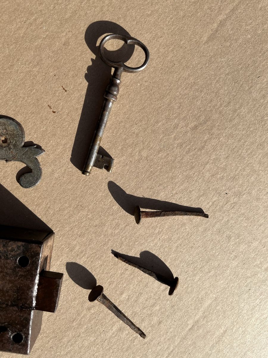 Quincaillerie: Schrankschloss, Biedermeier – D'occasion à Steffisburg par stockhorn01 3