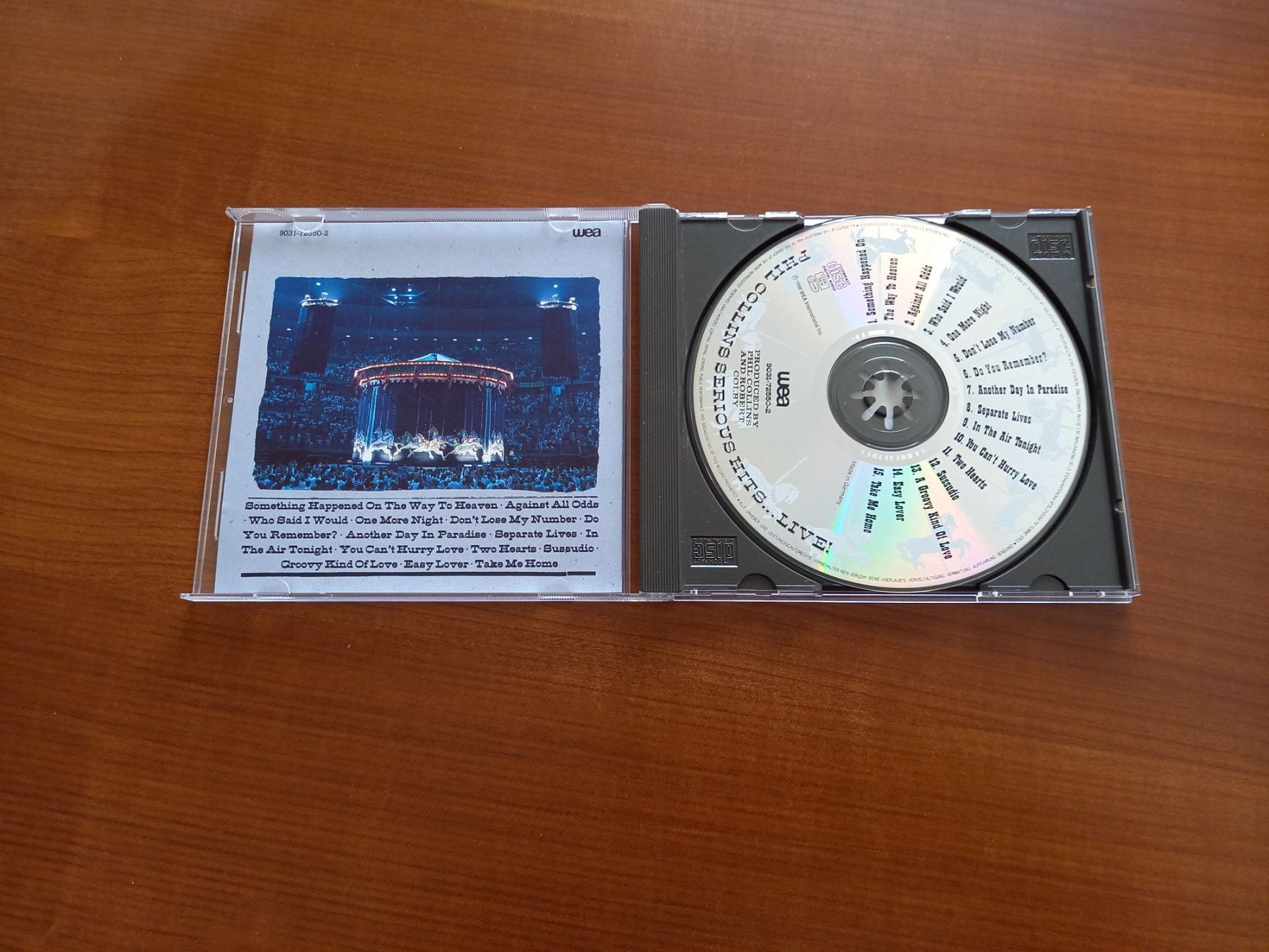 CD: Phil Collins - Serious Hits ... Live ! – Usato da Courtételle venduto da Chris28 1