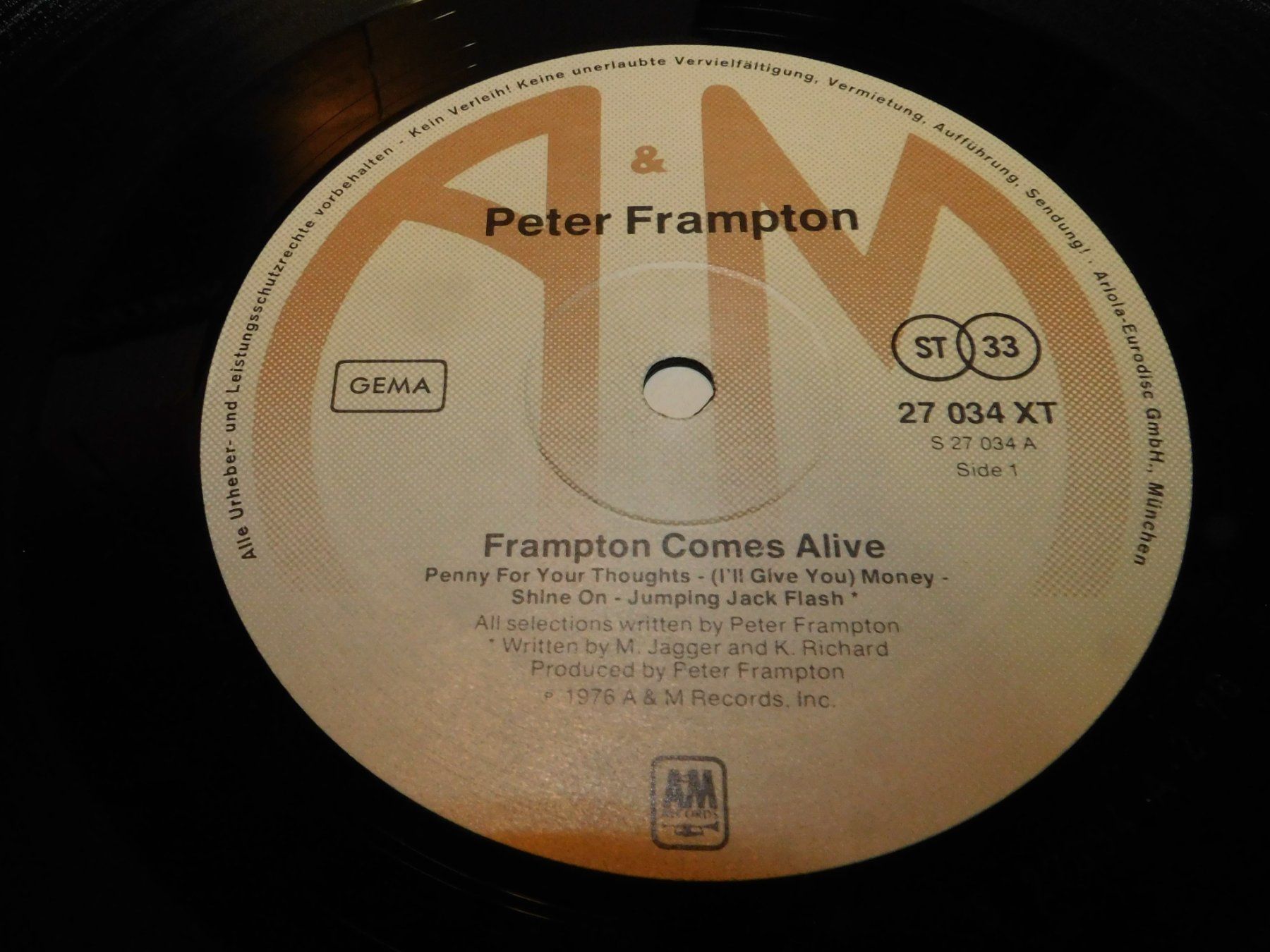 Dischi in vinile: LP - 1976 - Peter Frampton Comes Alive - LP Schallplatte – Usato da Sursee venduto da 76 7