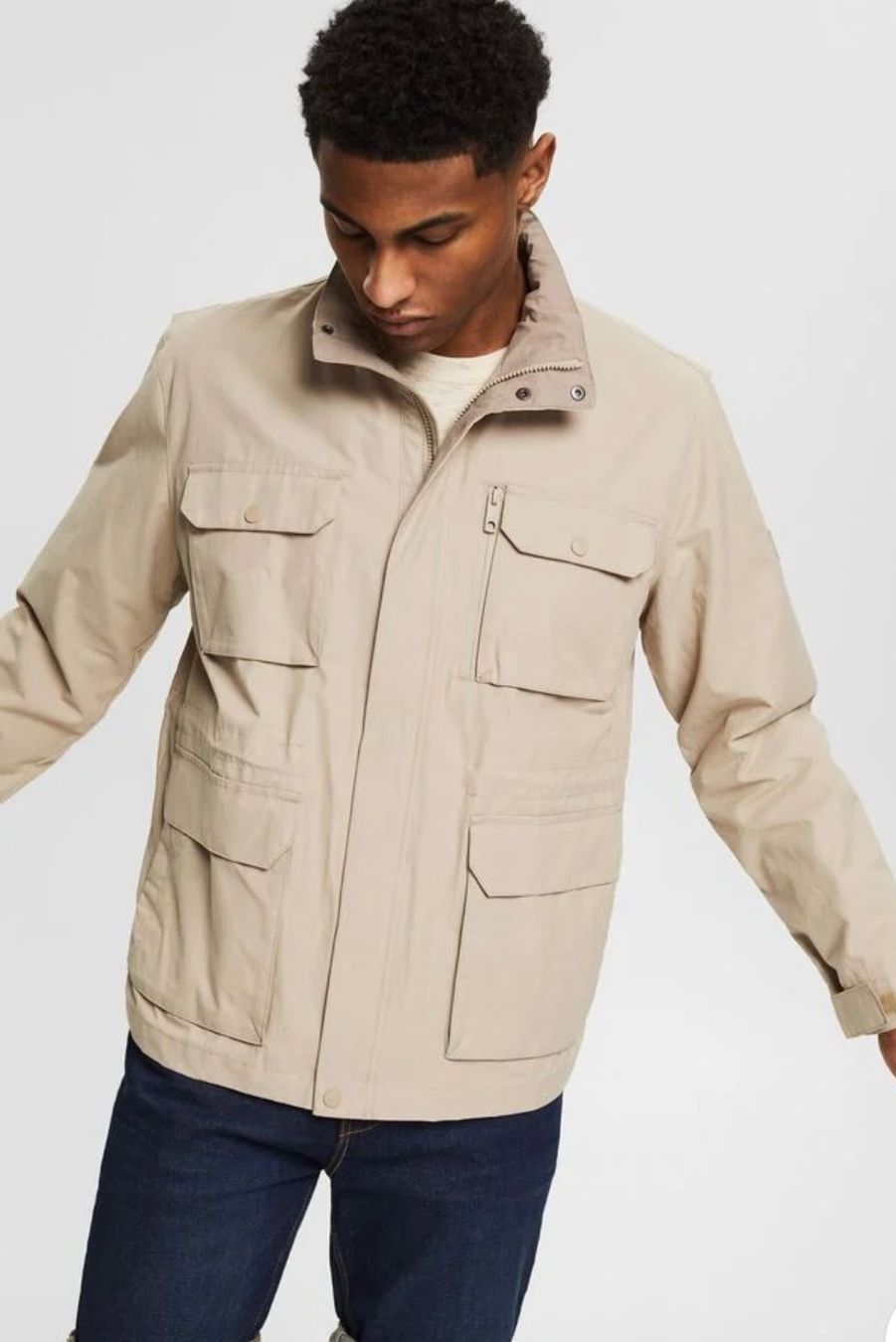Esprit Giacche: Übergangsjacke aus Bio-Baumwoll-Mix – Nuovo e nell'imballaggio originale da Wittenbach venduto da bes_k8vr 6
