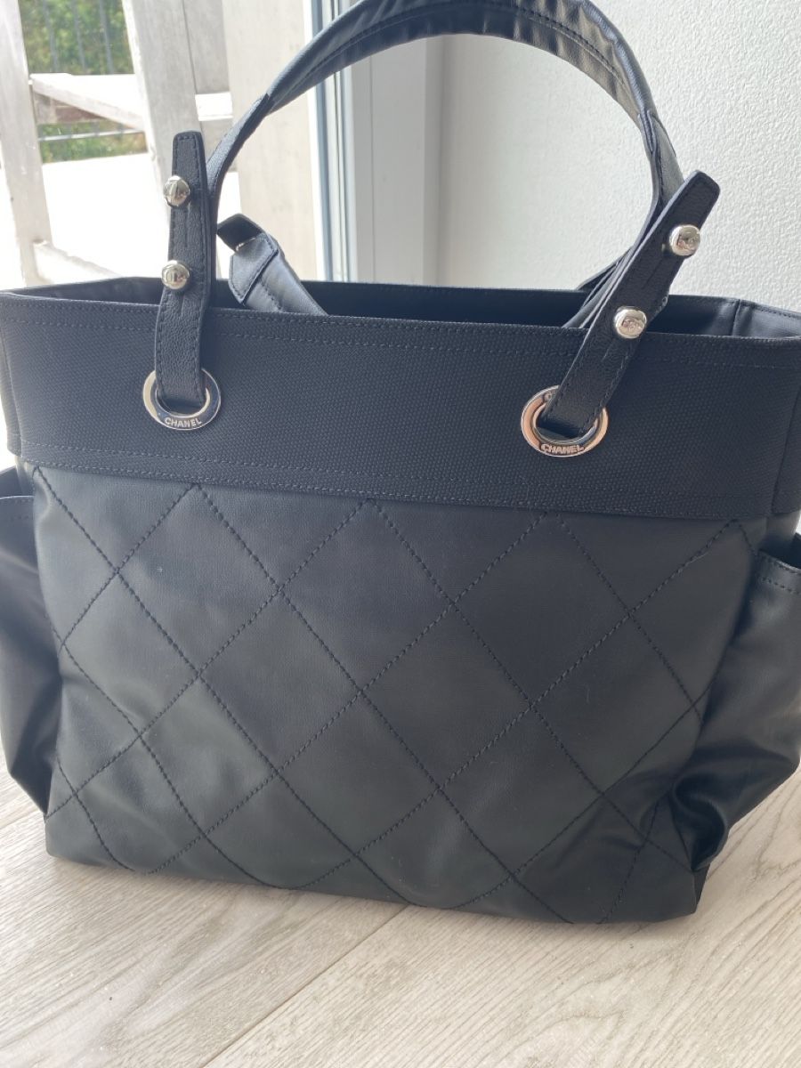 Chanel Borse: Chanel Tote Bag Schwarz – Usato da Nohl venduto da Gross2 1