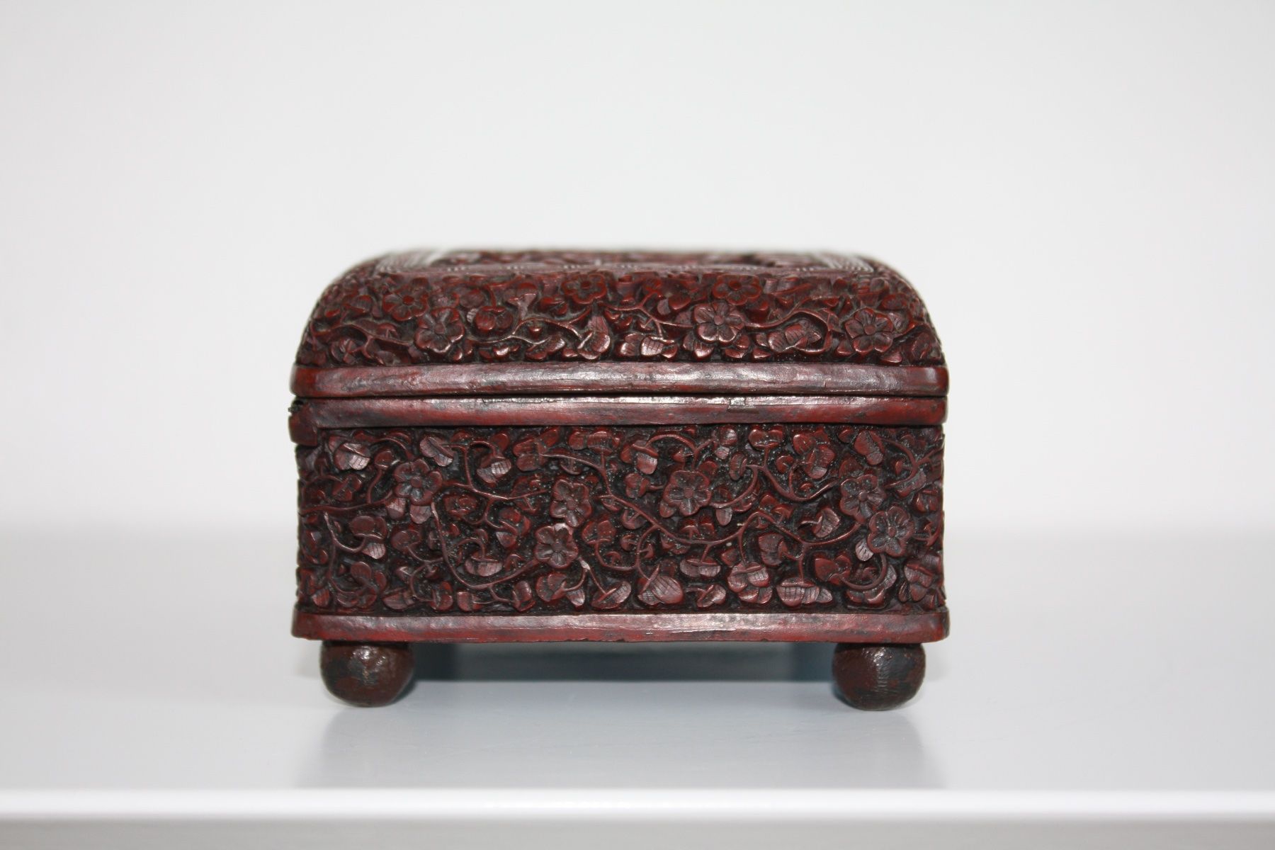 Dosen: Antike chinesische Rotlack, Cinnobel Schatulle, Box – Gebraucht aus Niederglatt ZH von nieser 2