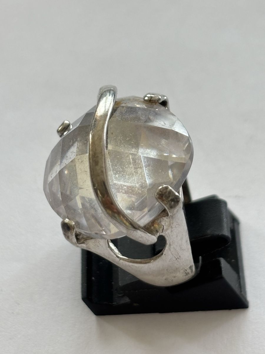 Anelli: Ring mit geschliffenemStein Silber 925 gebraucht – Usato da Langnau am Albis venduto da flusspflege 2