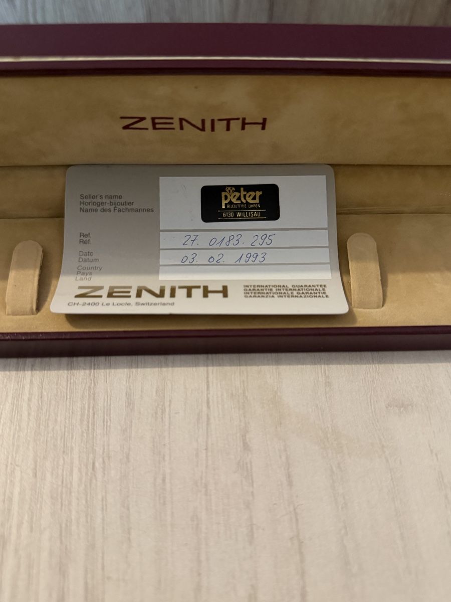 Zenith Orologi: Montre Zenith Vintage – Usato da Genève venduto da tre_pr6f 4