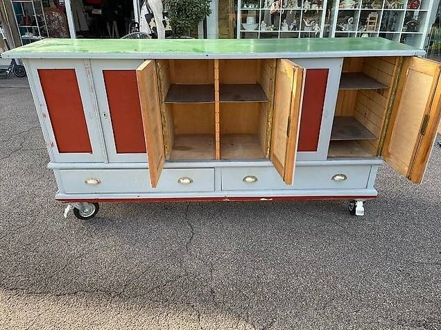 Cassettiere: Lässiges Retro Sideboard auf Rollen – Usato da Neuhausen am Rheinfall venduto da galleria13 4