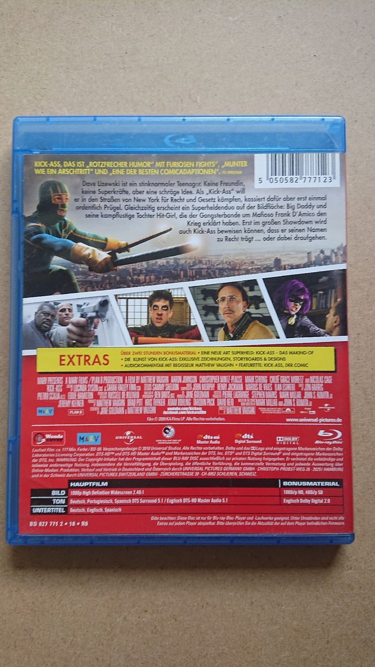 Alle DVDs: Kick-Ass (Blu-Ray) -  – Gebraucht aus Chur von FreakofRarity 1