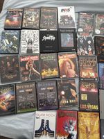 Grosse DVD-Sammlung: Rock, Metal, Hardrock – Top Zustand!