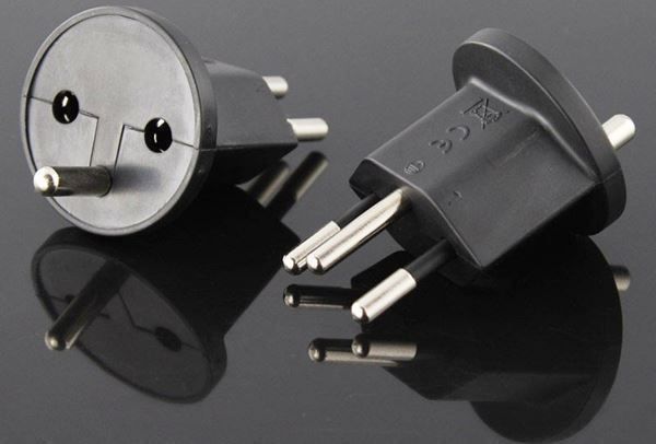 Unità & Adattatore: 5 Stück Permanent-Adapter Schuko auf CH – Nuovo e nell'imballaggio originale da St. Gallen venduto da schnaeppchen-preise 1