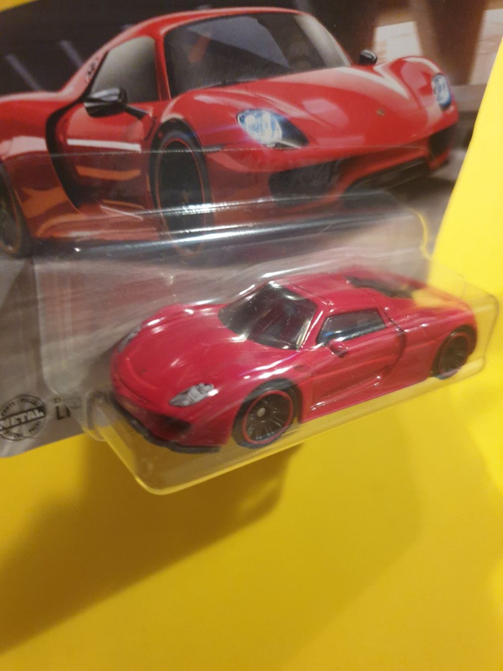 Matchbox Modellini d'auto: Matchbox PORSCHE 918 SPYDER – Nuovo e nell'imballaggio originale da Oftringen venduto da Rotor 3