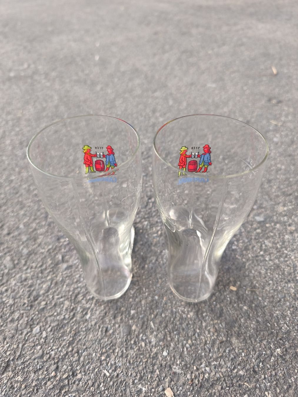 Cardinal Bicchieri: Zwei Cardinal Bierstiefel Glas 3dl – Usato da Birmensdorf ZH venduto da Hagenbuchertrade 2