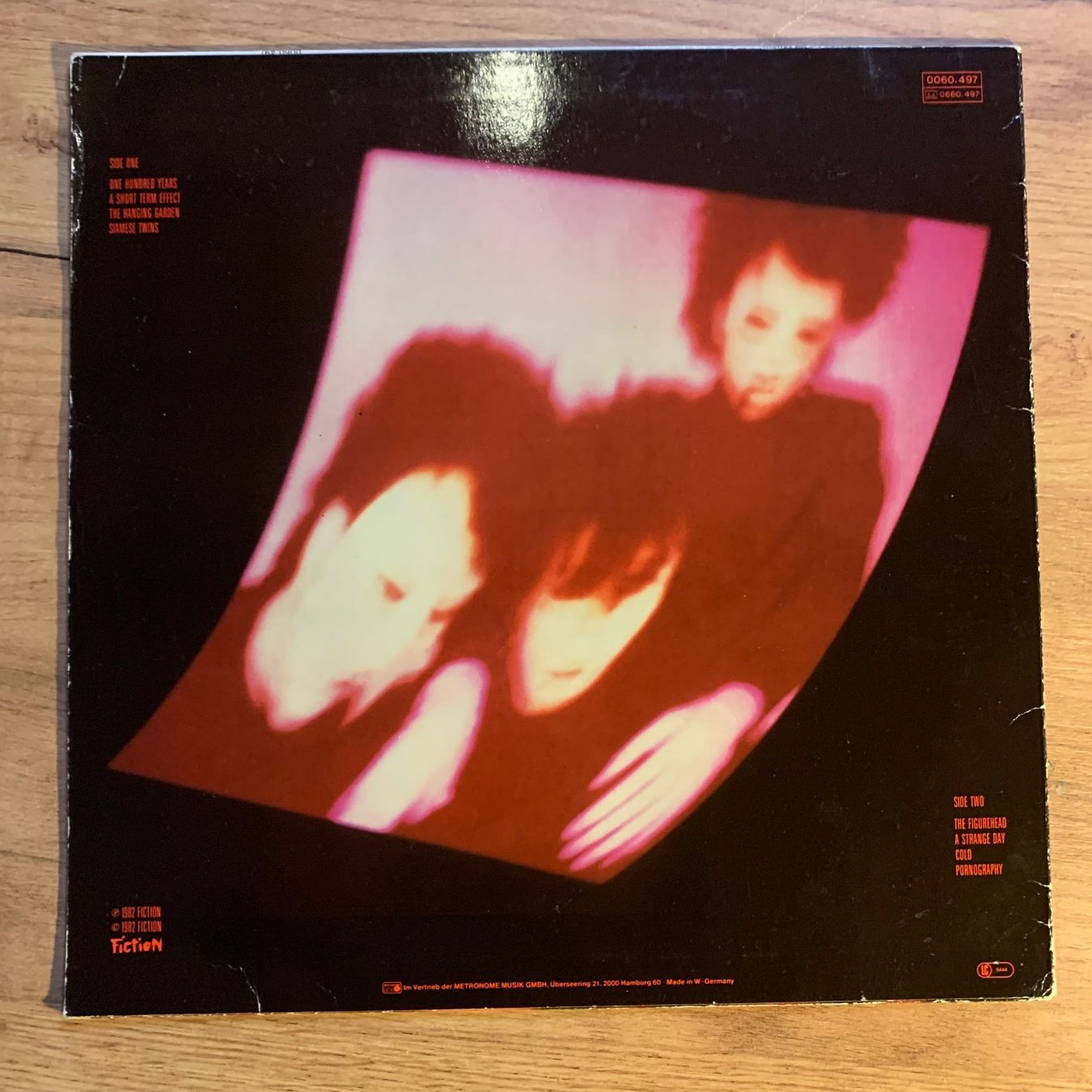 Dischi in vinile: THE CURE - PORNOGRAPHY...OG GER 1982...VG+/VG – Usato da Gals venduto da Diskopatshop 3