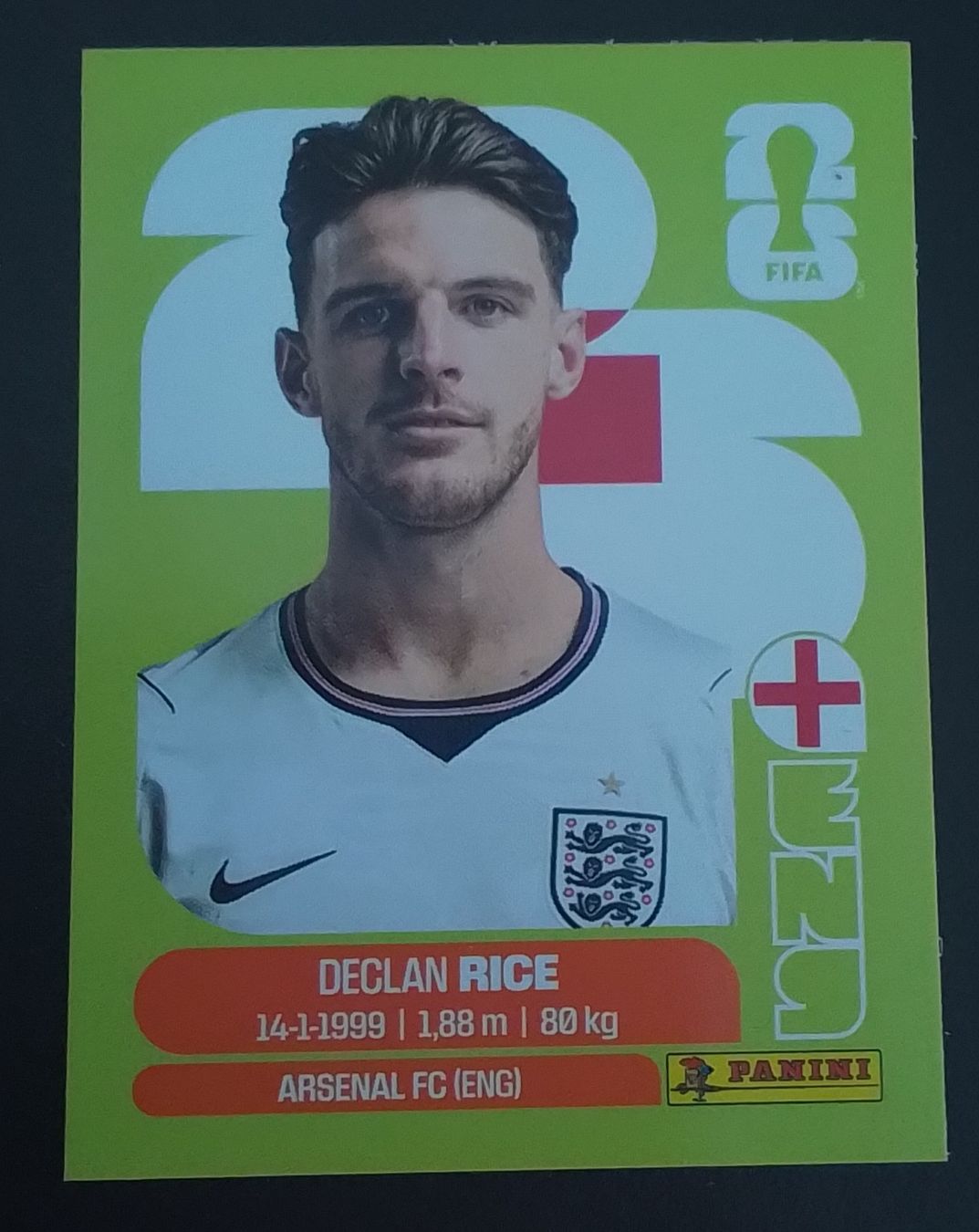 Panini Sammelbilder & Trading cards: Panini WC 2026 - Declan Rice - – Gebraucht aus Wila von Flashing_D