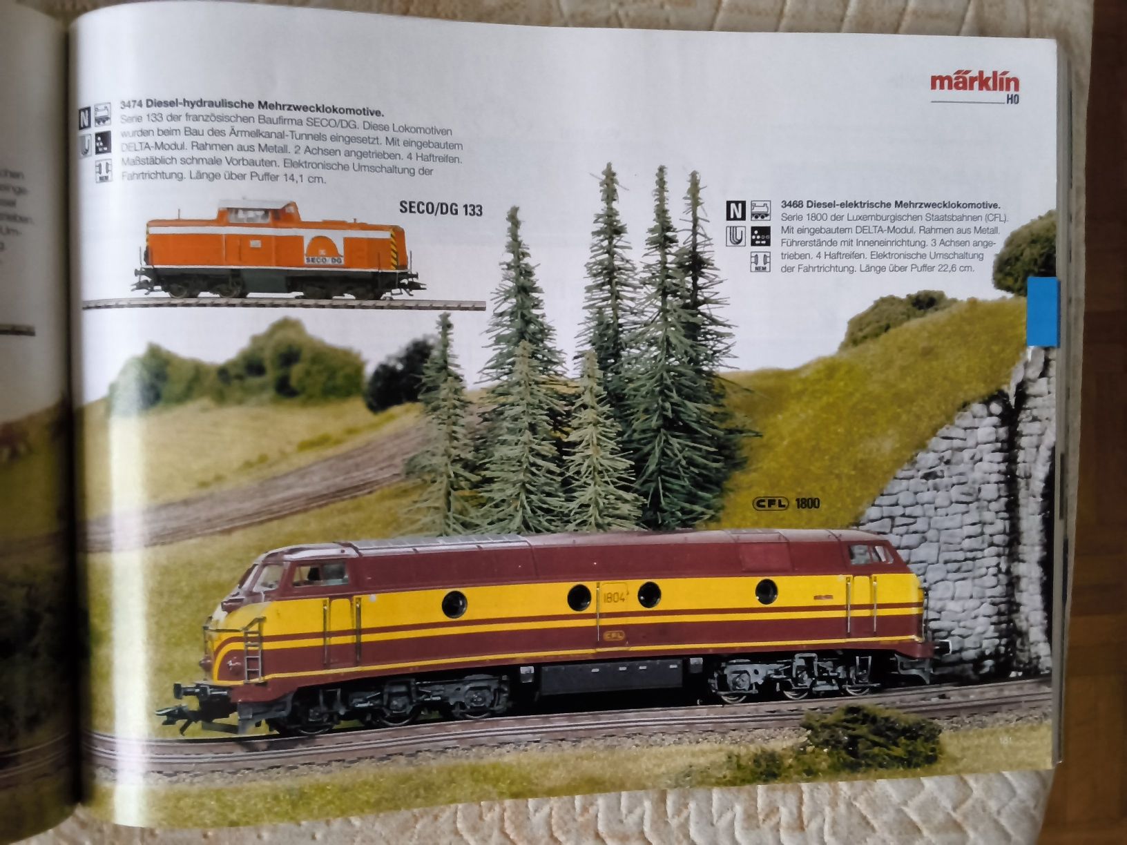 Livres: Märklin Gesamtkatalog 1994/95 – D'occasion à Hallau par histoiremerveilleuse 8