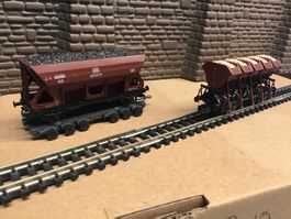 Modelleisenbahn Güterwagen Set, Spur N  Herbstaktion!