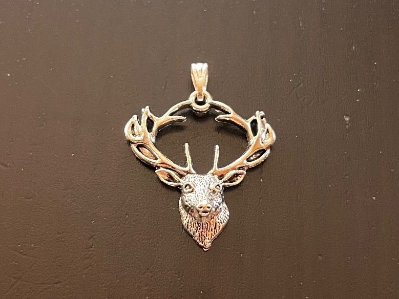 Ciondoli: Amulett ( Anhänger) Hirsch – Nuovo (secondo la descrizione) da Gams venduto da Mariawicca 1