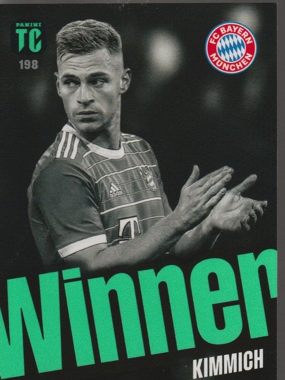 TCG Card PANINI TOP CLASS 2023 Winner FOIL 198 J. KIMMICH (Neu (gemäss ...