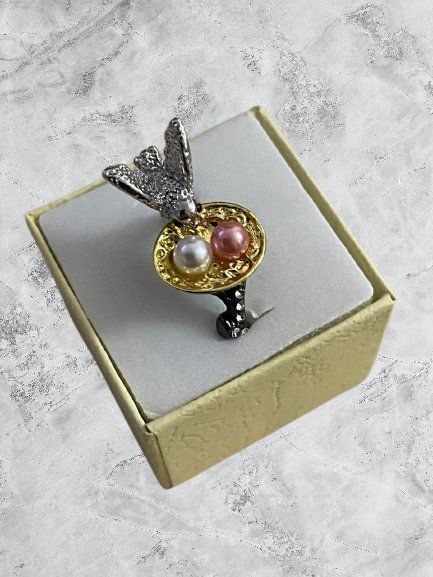 Ringe: Bague de nid d'hirondelle Taille 55 – Neu (gemäss Beschreibung) aus Genève von TradeCH 2