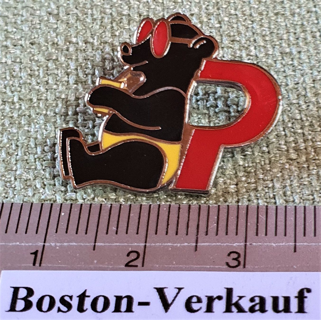 Plaketten & Abzeichen: E350 - Pin Polizei Bern Ferien Bär – Gebraucht aus Reinach BL von Boston-Verkauf 1