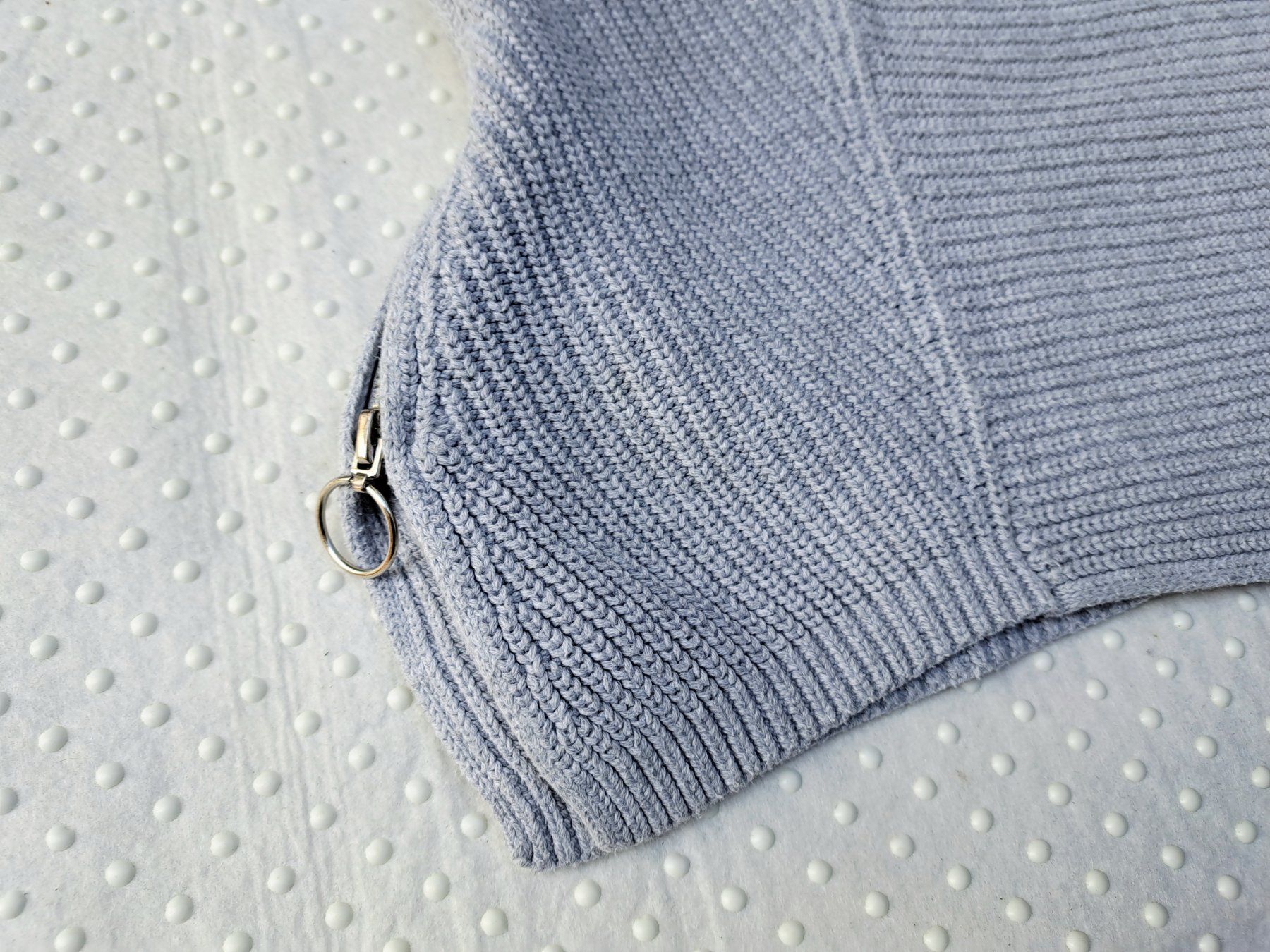 Maglioni & Felpe: OUI Winter Strickpullover in Grau Grösse 44 Baumwolle – Usato da Gysenstein venduto da joshuas81 1