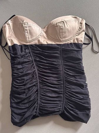 Corset Haut sexy bicolore taille 38
