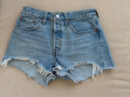 Levi's Original 501 Shorts Gr. 27 light blue