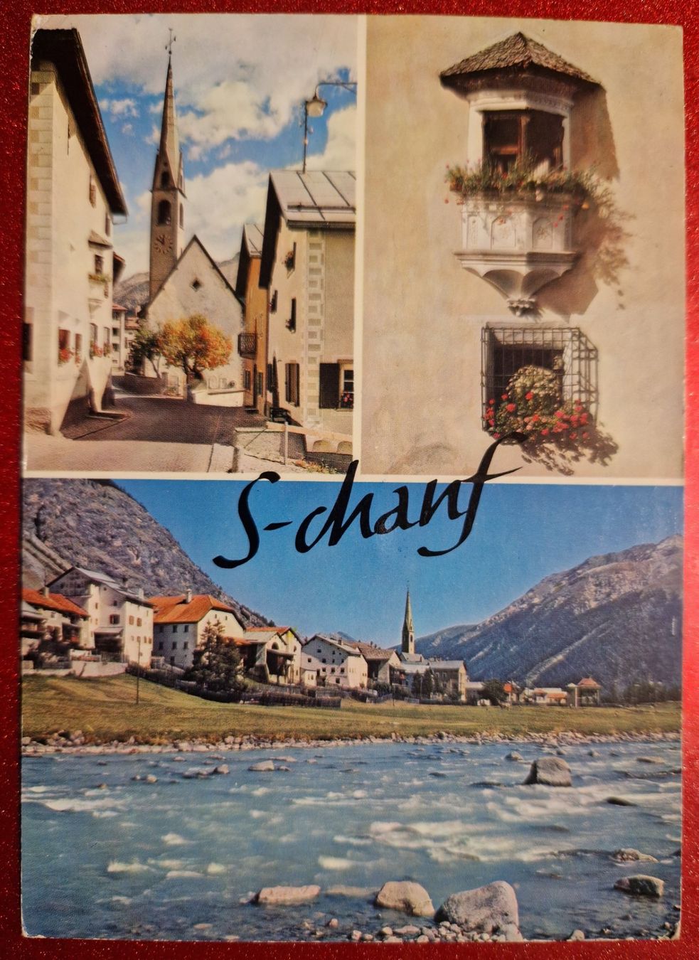 Ansichtskarten: S-chanf 1965 – Gebraucht aus Melchnau von Arthurius