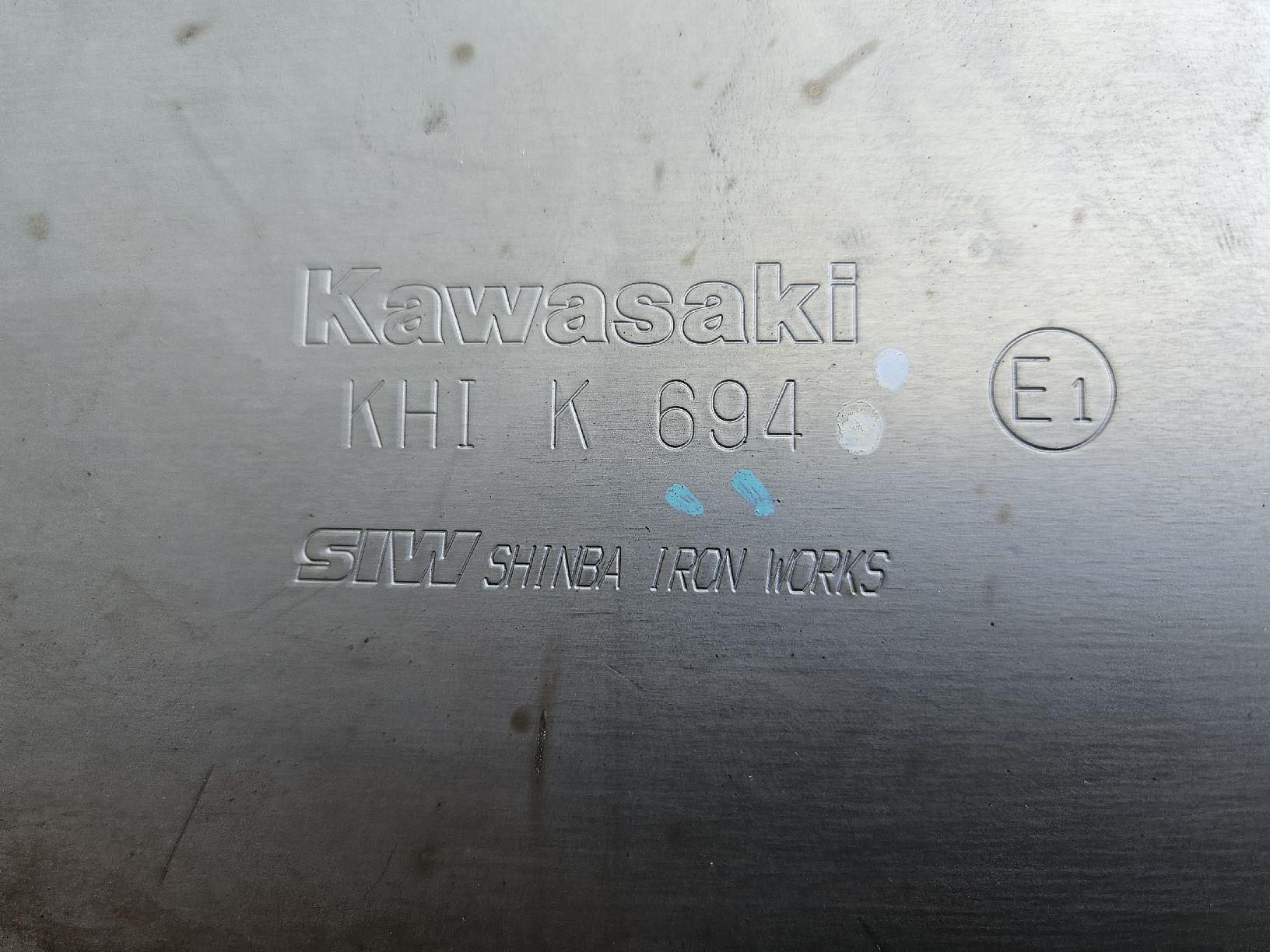 Kawasaki Auspuffanlagen: KAWASAKI Z650/ ORIGINAL AUSPUFF!!! – Gebraucht aus Reiden von SaRa1900 2