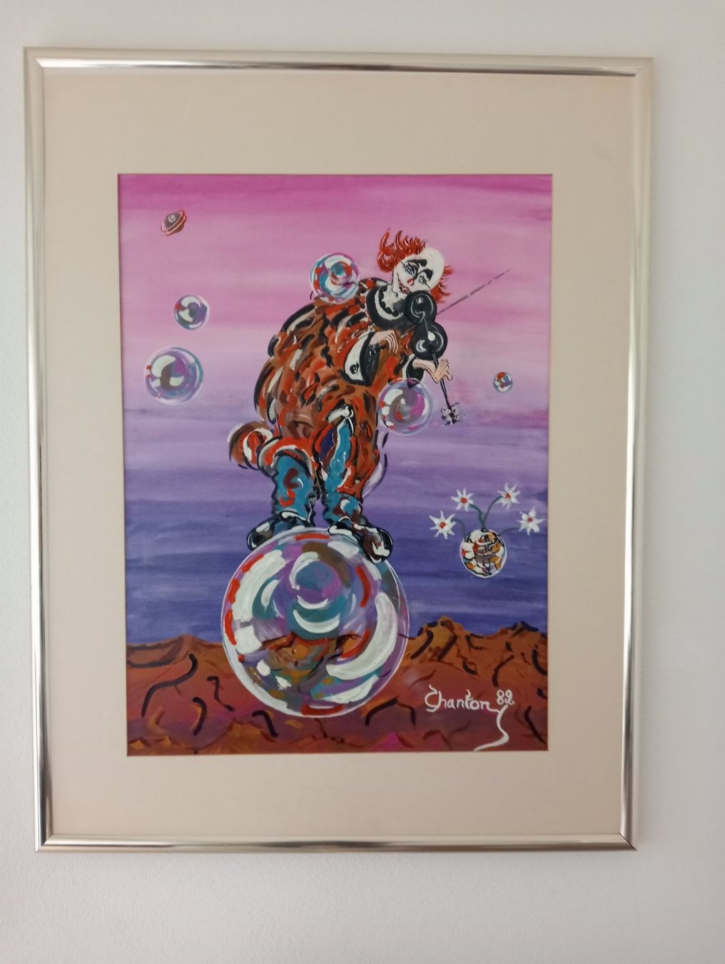 Dipinti: Surrealistischer Weltclown – Usato da Unterseen venduto da filetsole 1