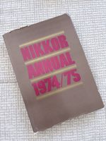 Nikkor Annual 1974/75 - Fotobuch Rarität, Japan