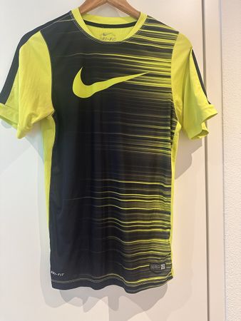 Nike Dri-FIT Authentic Football Shirt – Gelb/Schwarz
