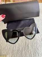 Saint Laurent Sonnenbrille SL 181 Loulou Herz Schwarz Top!