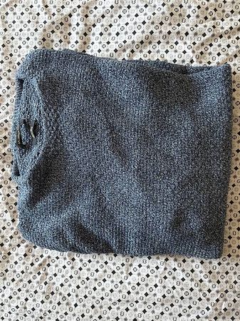 Massimo Dutti - pull bleu taille M