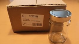 Einmachgläser mit Deckel 202ml