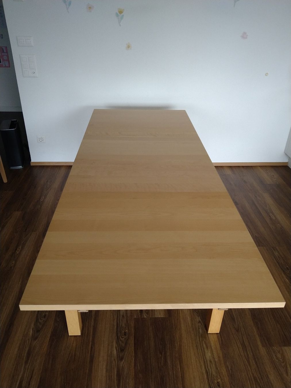 Gebrauchter IKEA Esstisch aus Holz, ausziehbar, Top Zustand! (Gebraucht) in Balgach für CHF 25 – nur Abholung auf Ricardo kaufen