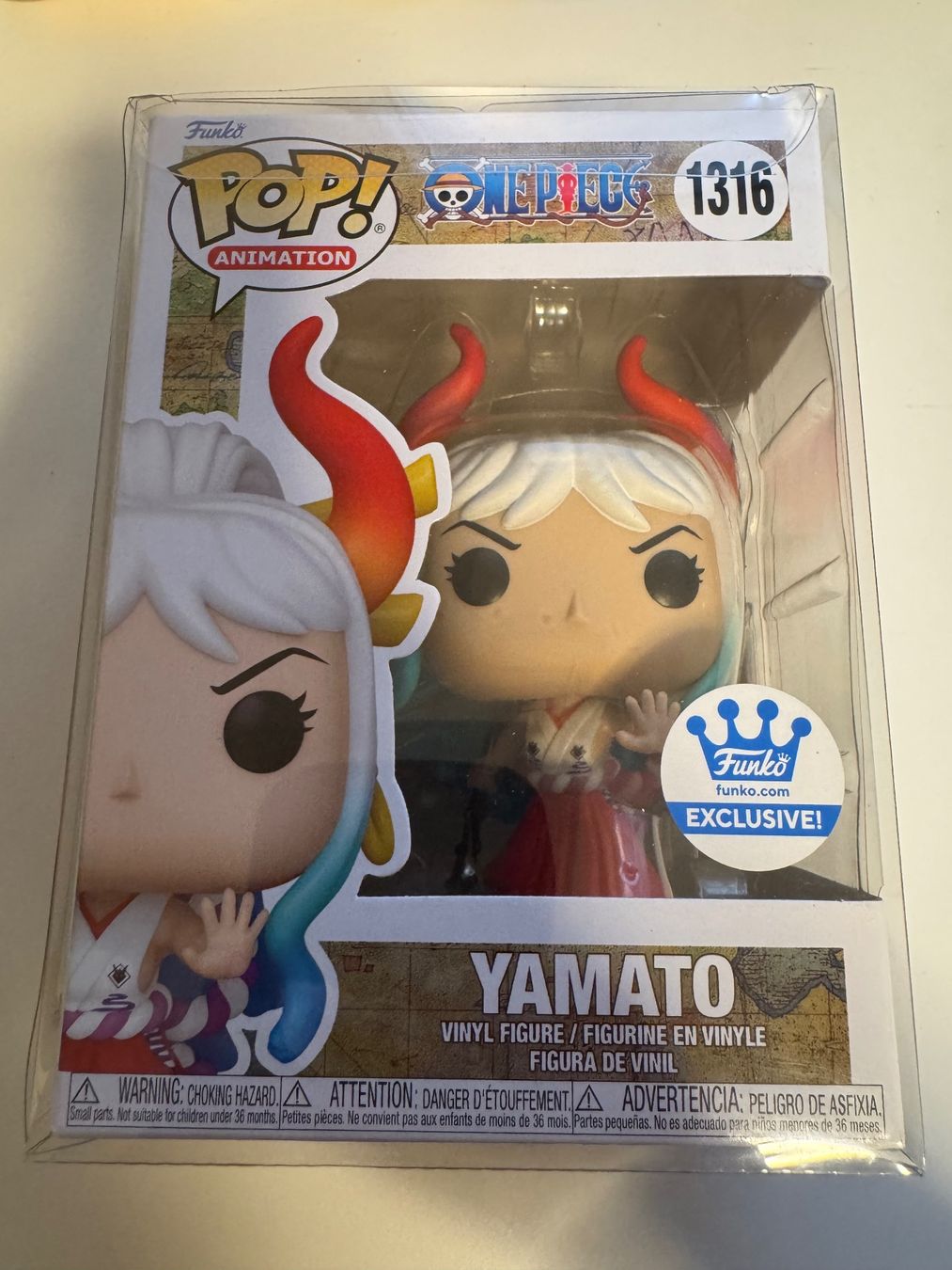 Funko Statuette: Funko Pop One Piece Yamato 1316 – Nuovo e nell'imballaggio originale da Winterthur venduto da hershanking