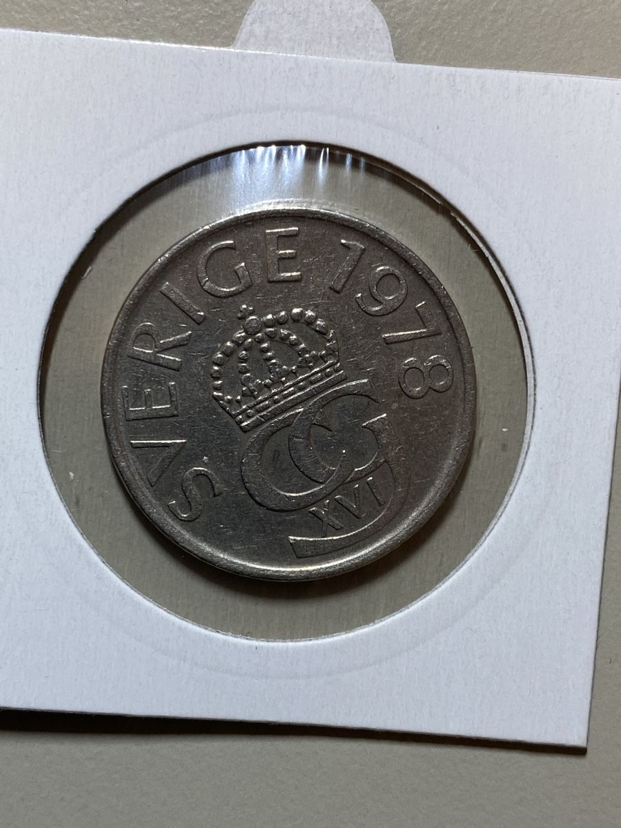 Alle Münzen: Suède - 5 Öre - 1978 – Gebraucht aus Payerne von Mike1682 1