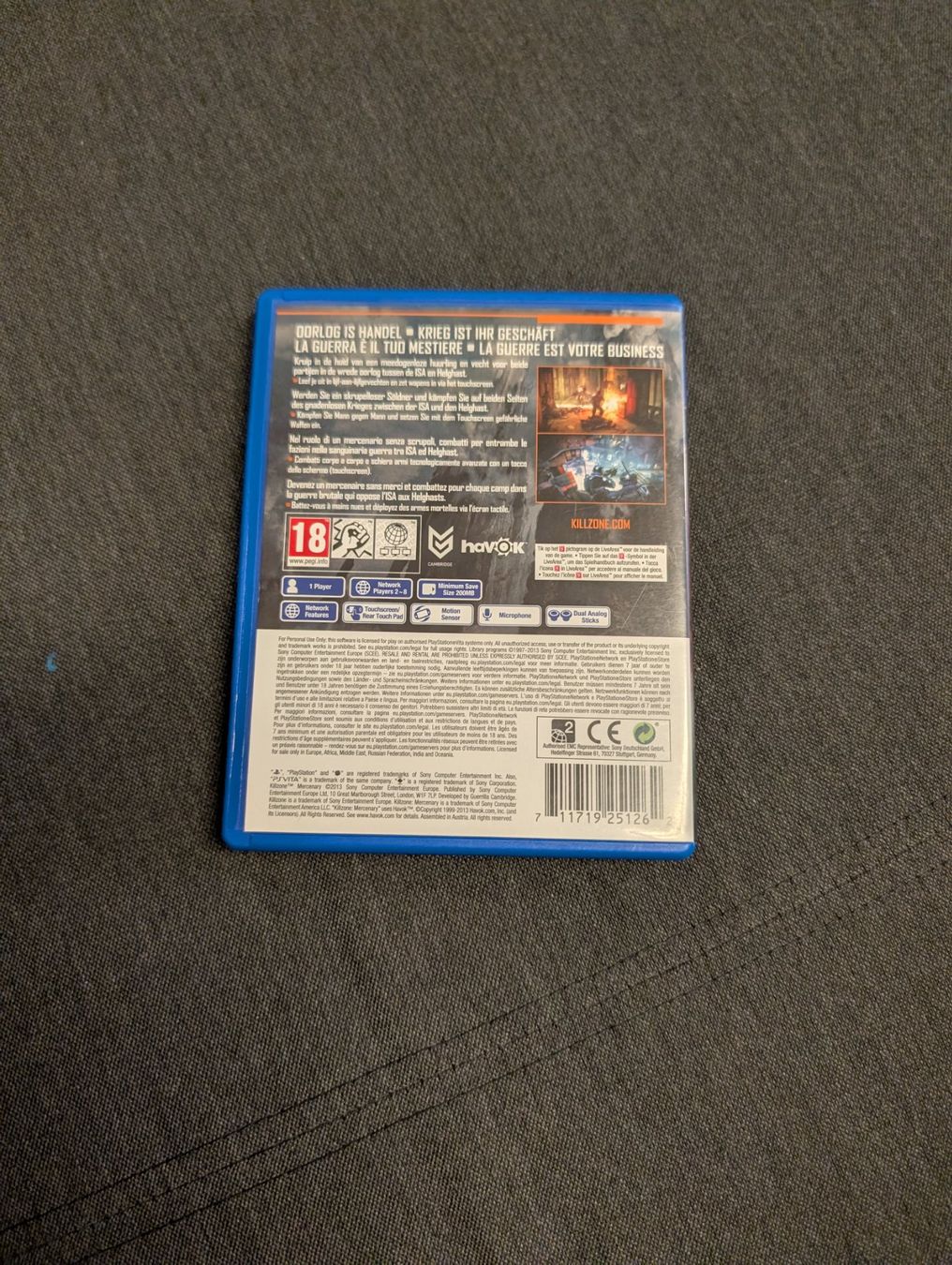 Jeux: Killzone Mercenary Sony Ps Vita – D'occasion à Giubiasco par Tici__nerd_Giubiasco 1