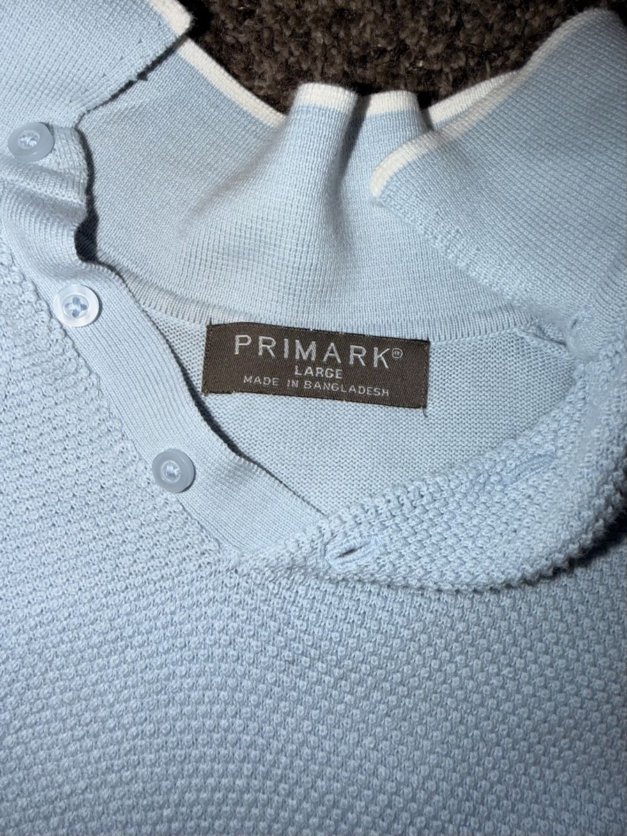 Magliette Polo: Polo Shirt Primark hellblau kurzarm Grösse L – Usato da Itingen venduto da Milan. 2