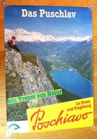 Poschiavo / Puschlav – affiche touristique rétro 128 × 90 cm