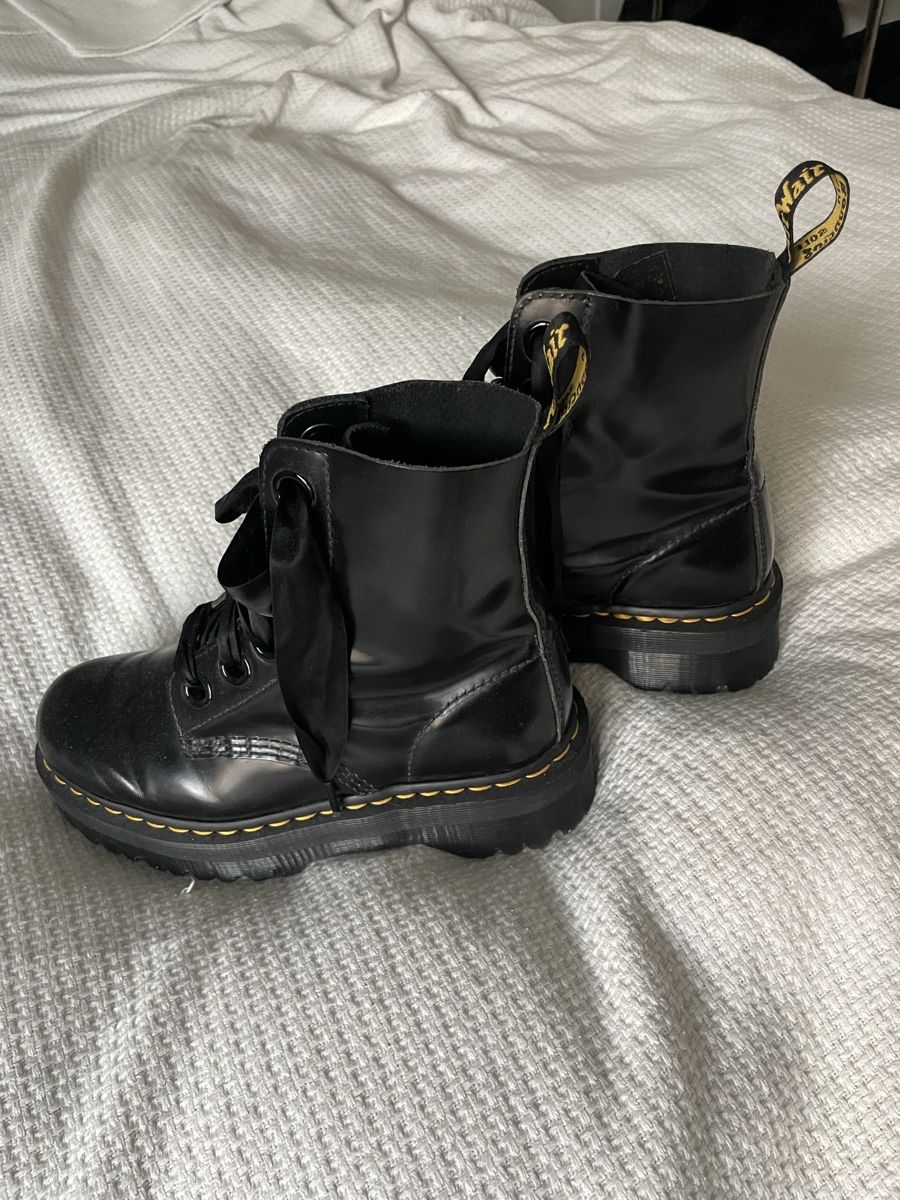 Dr. Martens Scarpe da uomo: Dr. Martens Molly Lederstiefel – Nuovo (secondo la descrizione) da Winterthur venduto da nad_9grv