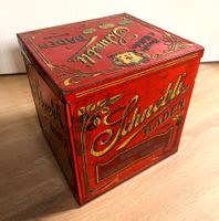 rare alte Blechdose Schnebli Bonbons Biscuits Waffeln, Baden