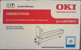 OKI Bildtrommel Drum C5850/C5950 Cyan Drucker Toner