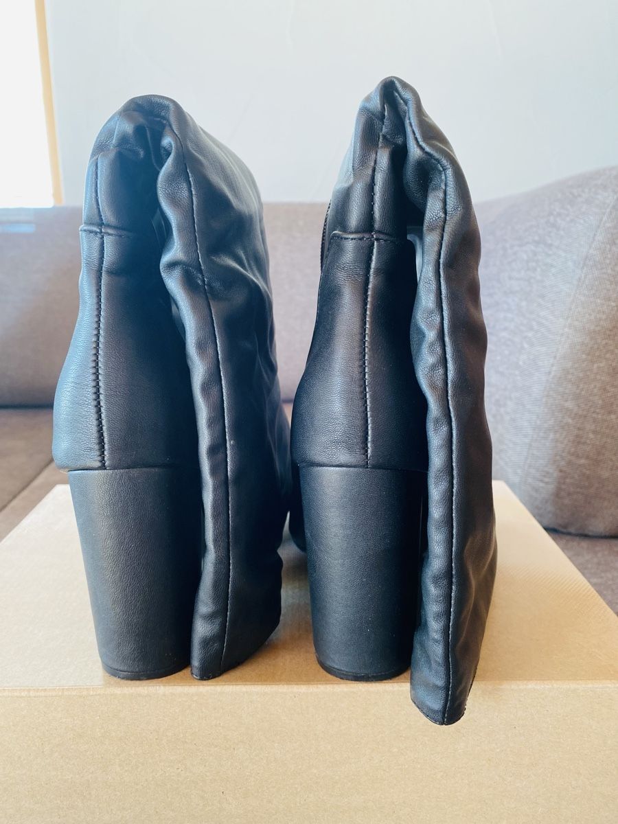Herrenschuhe: Schwarze hohe Stiefel mit Blockabsatz – Gebraucht aus Gossau ZH von Lia_Chris 4