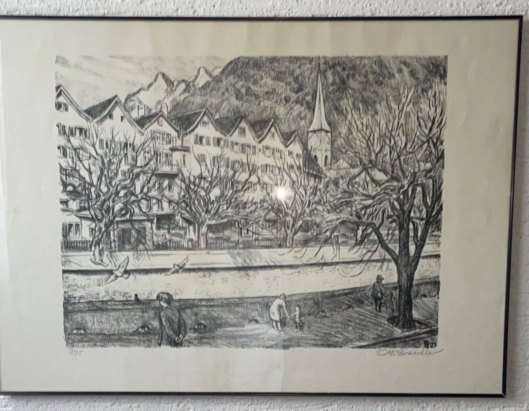 Poster & Bilder: 4 Bilder Otto Braschler (Set) – Gebraucht aus Chur von Tenorio 3
