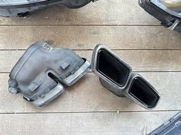 AMG Auspuff Blenden S63 W222
