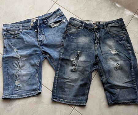 Kurze Strech Jeans