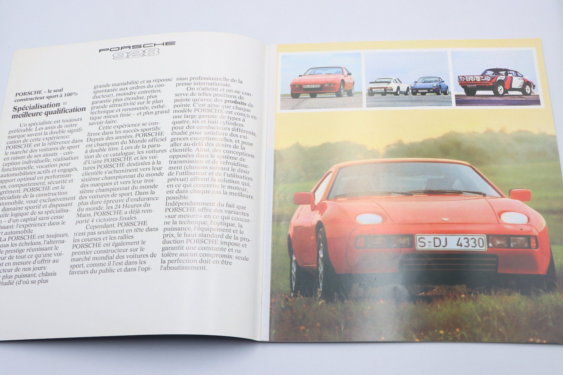 Porsche Documenti: Porsche 928 1979 Prospekt – Usato da Bühl b.Aarberg venduto da Collectorpassions 2