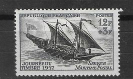 Frankreich 1122** postfrisch Tag der Briefmarke 1957