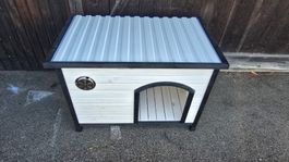 Hundehütte Holzhütte mit PVC Dach Faltbar Neu